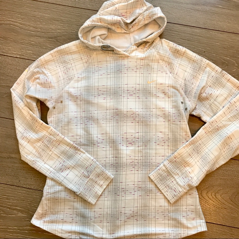 RARE Nike printed soft hand pullover medium